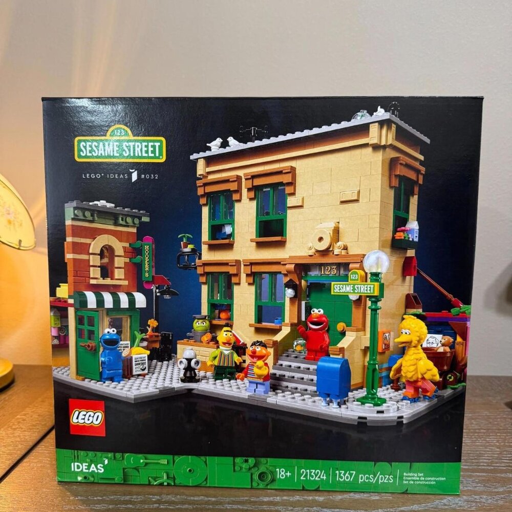 Lego Ideas 21324 123 Sesame Street Set Retired Brand New/Sealed